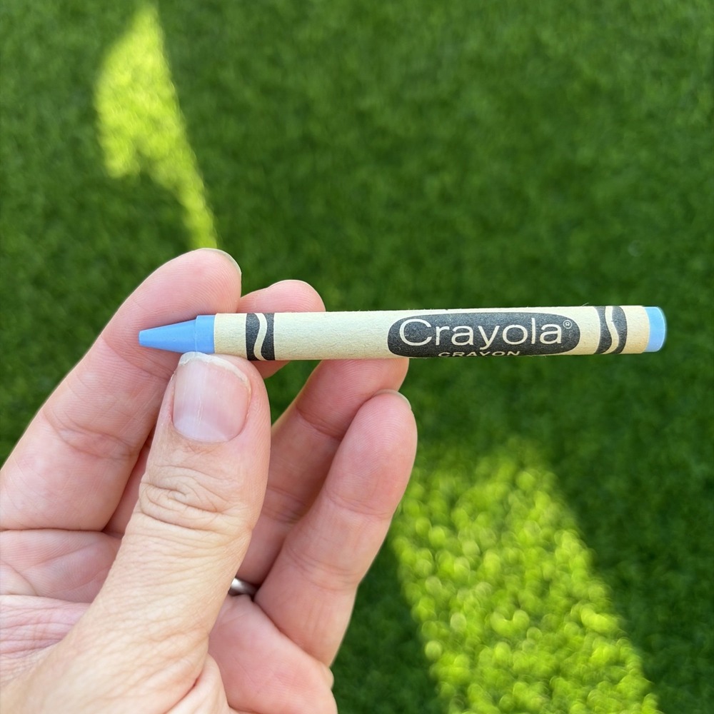 Periwinkle Crayola Crayon Binney & Smith Vintage Retired UNUSED RARE Color